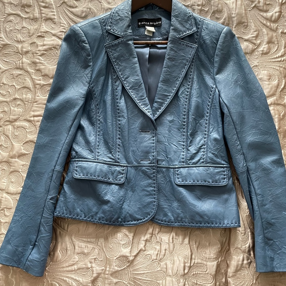 Veston en cuir Bianca Nygard